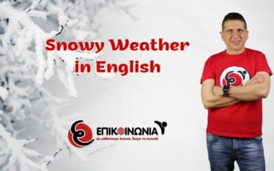 Snowy Weather in English