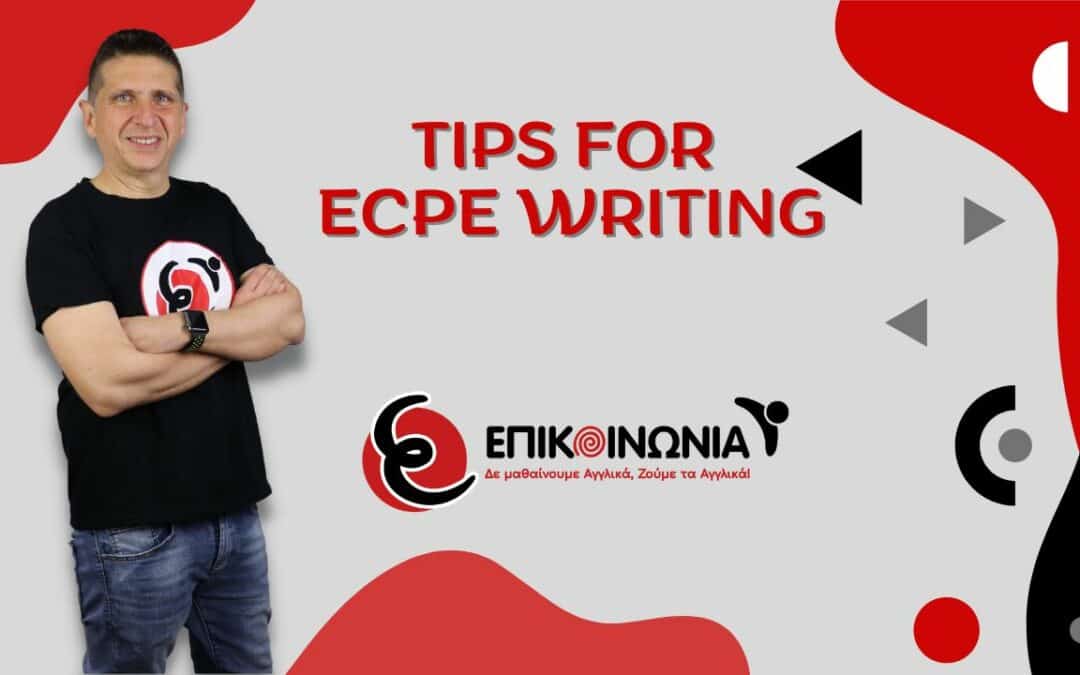 Tips for Ecpe Writing